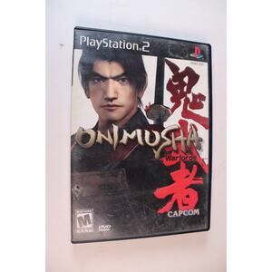 Onimusha Warlords (Sony PlayStation 2 PS2, 2002) Authentic, tested/works